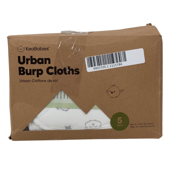 KeaBabies Urban Burp Cloths, Constellation