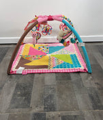 secondhand Infantino Go GaGa Deluxe Twist and Fold Baby Activity Tummy Time Gym, - pink