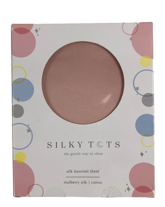 used Silky Tots Silk Snoo Sheet, Blush