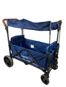 used Wonderfold X2 Push + Pull Double Stroller Wagon, 2022, Sapphire Navy