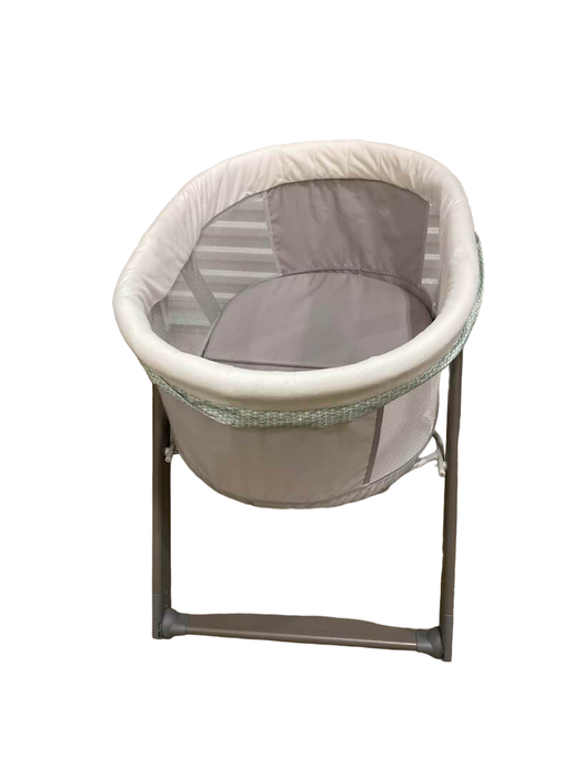 secondhand Ingenuity Foldaway Rocking Wood Bassinet