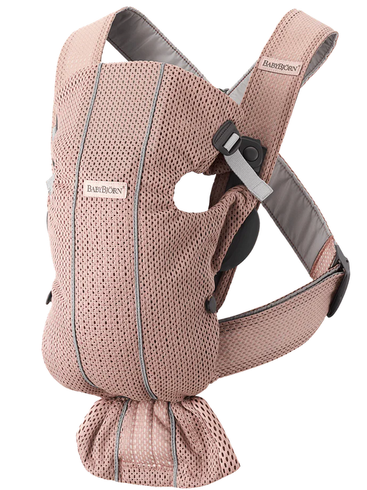 used BabyBjorn Baby Carrier Mini, Dusty Pink 3D Mesh