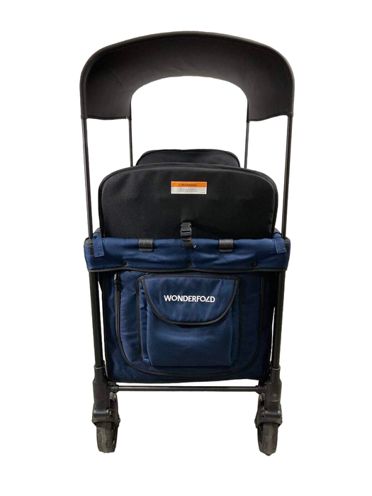 Wonderfold W4 Multifunctional Quad Stroller Wagon, 2023, Noble Navy