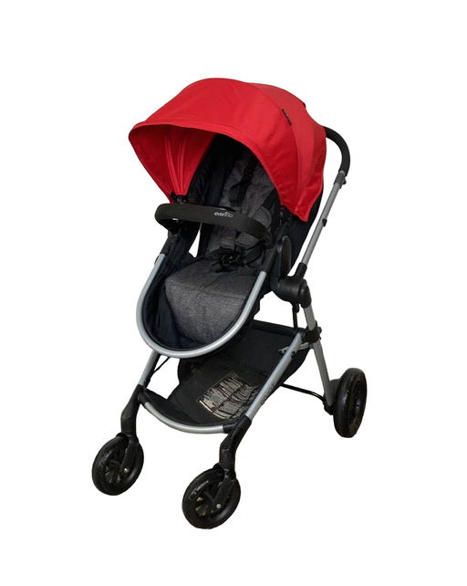 used Evenflo Pivot Modular Stroller, Salsa Red, 2017