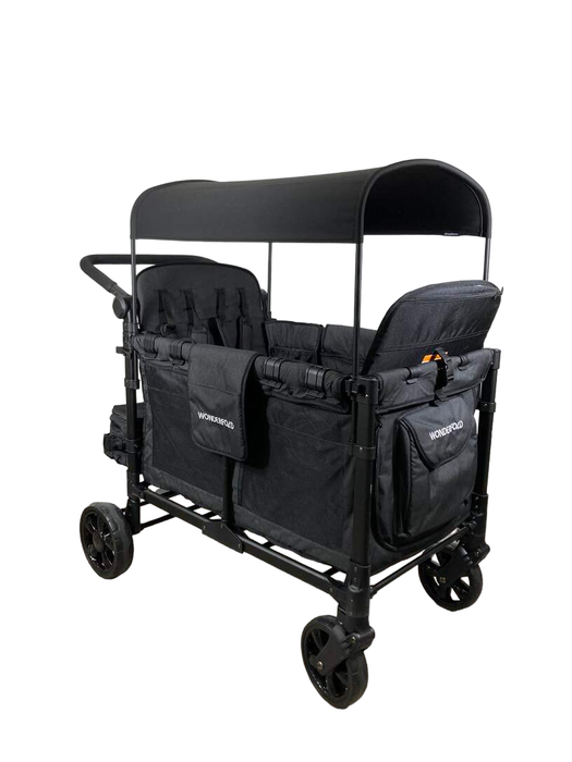 used Wonderfold W4 Elite Stroller Wagon, 2023, Volcanic Black