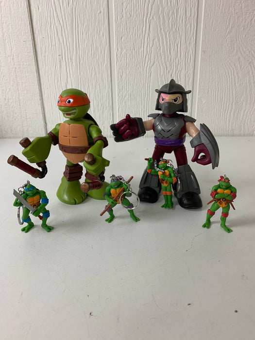 used BUNDLE Action Figures, Teenage Mutant Ninja Turtles