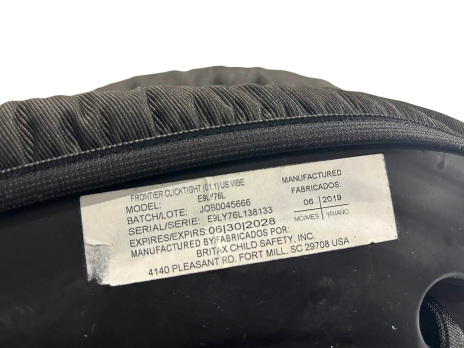 Britax Frontier ClickTight Harness Booster Seat, Vibe, 2019