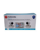 used Motorola MBP50-G2 5" Video Baby Monitor with Two Cameras