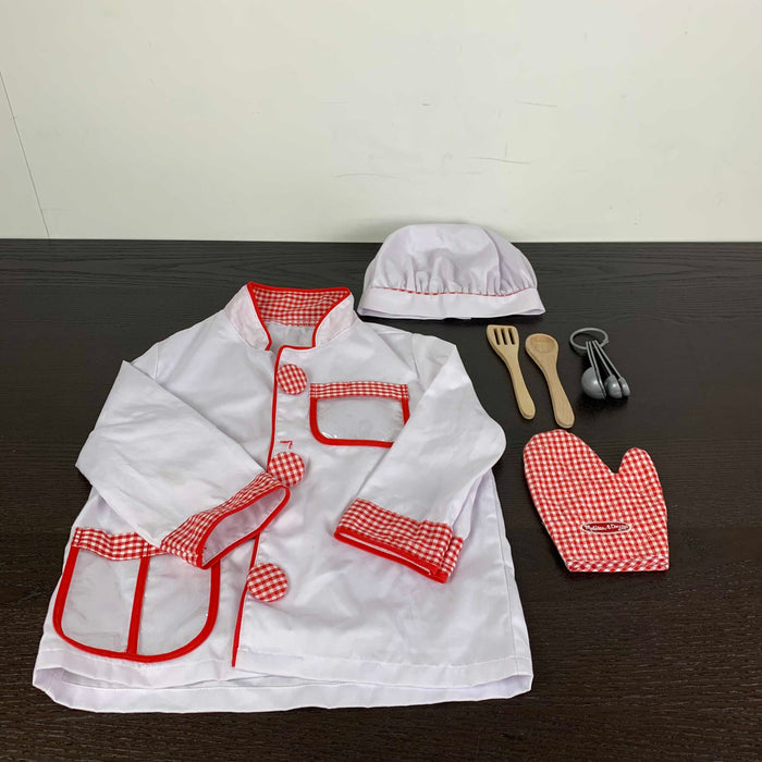 used Melissa & Doug Chef Role Play Costume Set