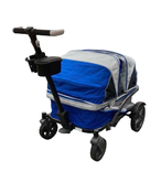 secondhand Gladly Family Anthem4 Classic 4 Seater All Terrain Wagon Stroller, Electric Silver