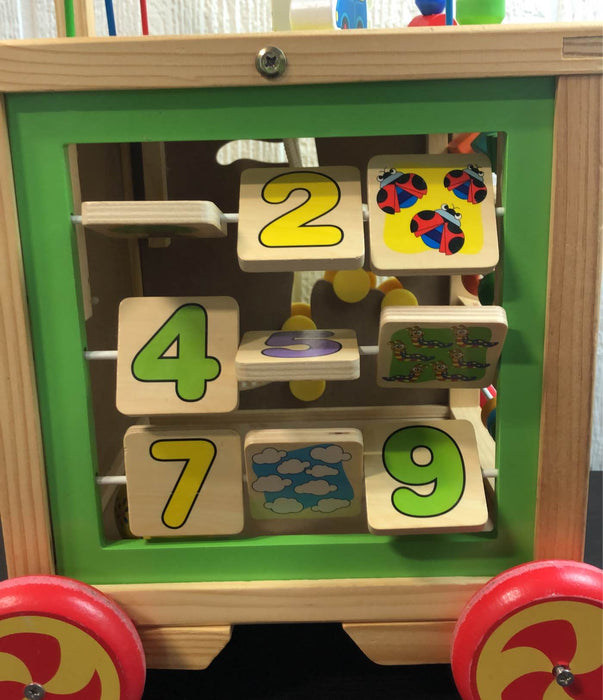 Wooden Activity Cube