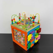 secondhand ALEX Toys Wooden Activity Cube