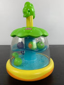 used Bright Starts Press n Spin Frog Lilly Pad