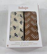 used Lulujo Muslin Swaddle Blanket