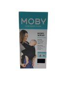 used Moby Evolution Baby Carrier, Black