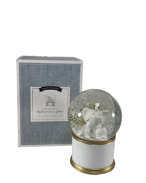 used Pottery Barn Kids Elephant Snow Globe