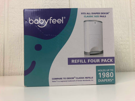 used BabyFeel Dekor Plus Refills by Babyfeel 4 Pack