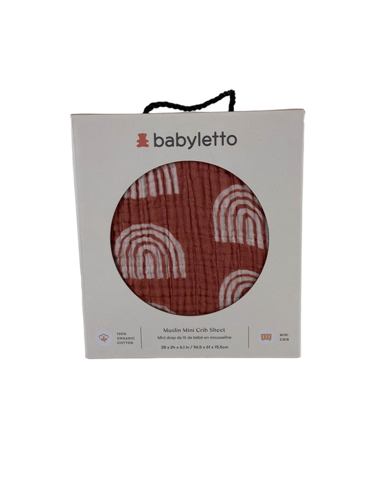 used Babyletto Muslin Mini Crib Sheet