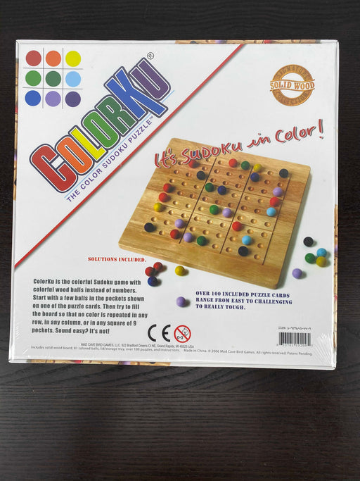 secondhand Colorku Sudoku in Color