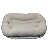 secondhand Snuggle Me Organic Sensory Infant Lounger, Stone