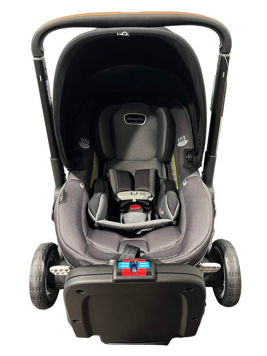 secondhand Evenflo Shyft Dual Ride Infant Car Seat Stroller Combo, Boone Gray, 2023