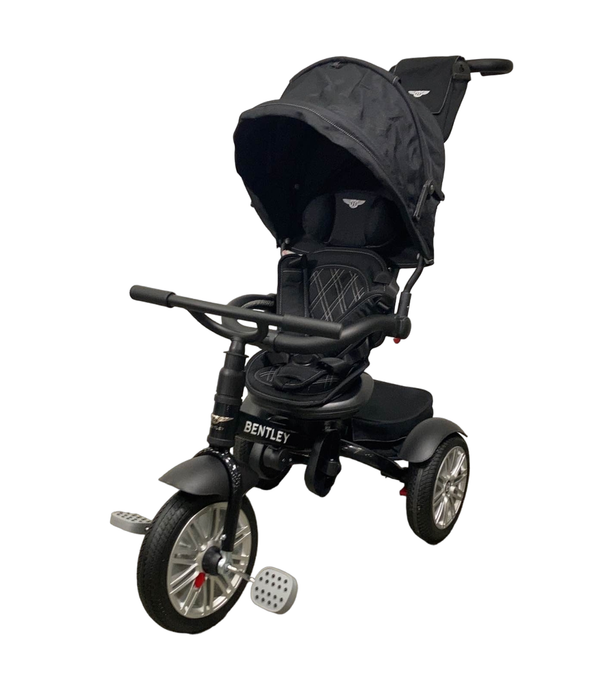 secondhand Bentley 6-In-1 Stroller Trike, Onyx Black, 2022