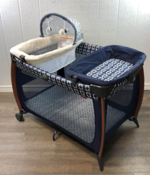 used Monbebe Flex Portable Playard, Deluxe