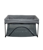 used Baby Delight Go With Me Nod Portable Travel Crib, Charcoal Tweed