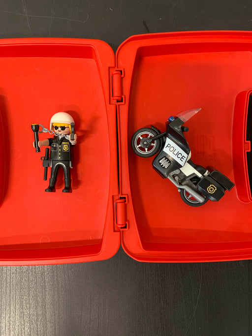 secondhand Playmobil Police Carry Case