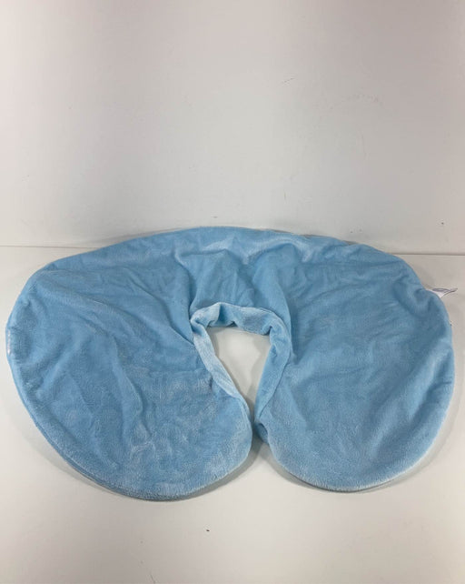 used Boppy Original Nursing and Infant Support Pillow Slipcover, Blue Suede