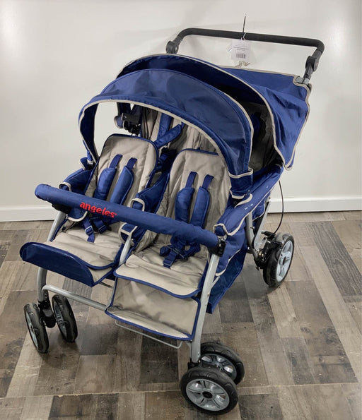 used Angeles 4 Passenger Sure stop Folding Bye-bye Stroller