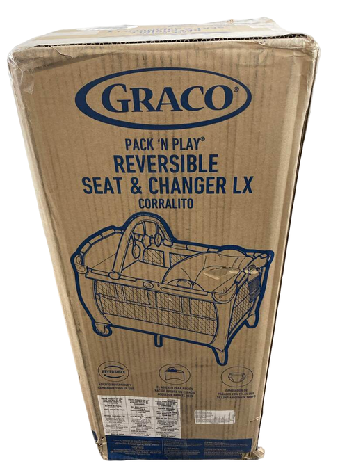 secondhand Graco Pack 'n Play Reversible Seat & Changer Lx Playard