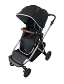 secondhand Mockingbird Single to Double Stroller, 2022, Silver with Penny Leather, Black , Windowpane