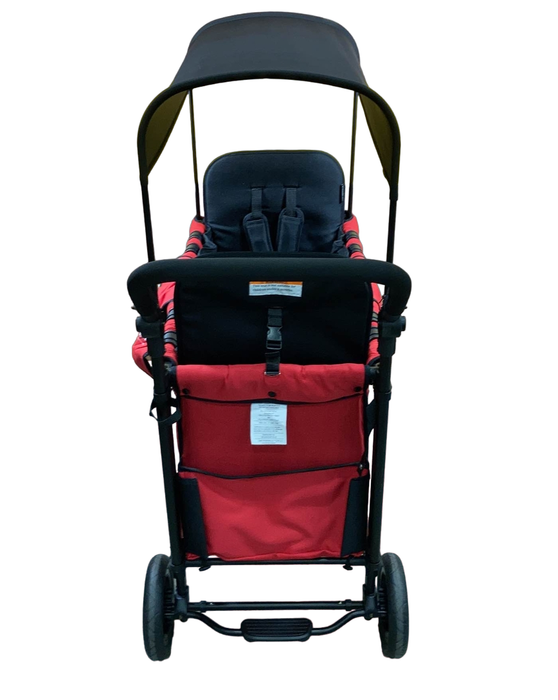 Wonderfold W2 Original Multifunctional Double Stroller Wagon, 2021, Red