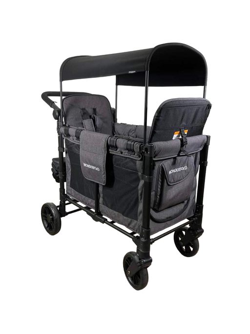 used Wonderfold W2 Elite Multifunctional Stroller Wagon, Charcoal Grey, 2023