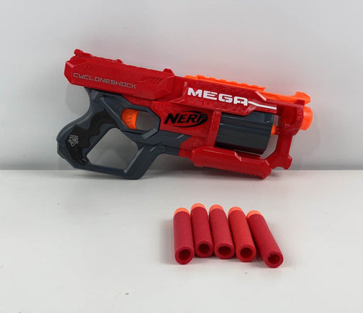 secondhand Nerf N-Strike Elite, -Mega CycloneShock Blaster