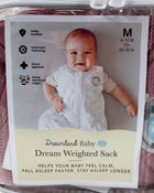 secondhand Dreamland Weighted Sleep Sack, 0-6 months, Dusty Rose