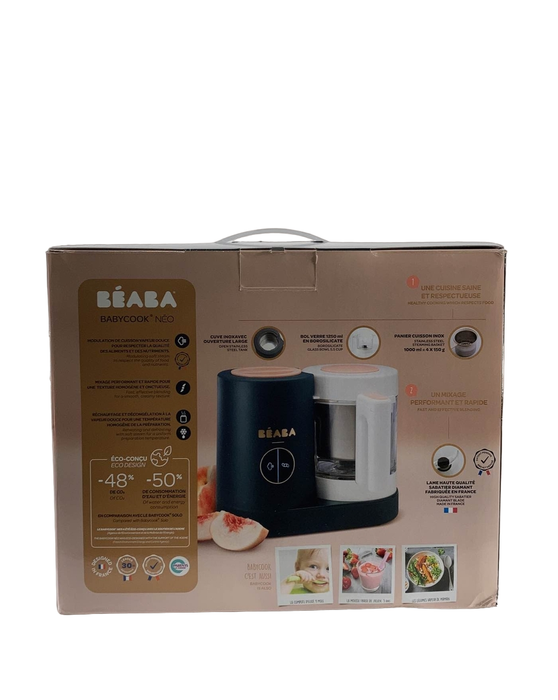 secondhand Beaba Babycook Neo Baby Food Maker, Midnight