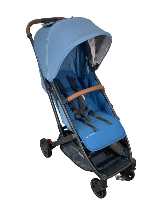 used UPPAbaby MINU V2 Stroller, Charlotte (Coastal Blue), 2022