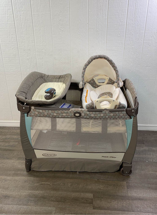 used Graco Pack 'n Play Playard Cuddle Cove