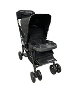 used Joovy Caboose Too Ultralight Graphite Sit And Stand Double Stroller, Black, 2022