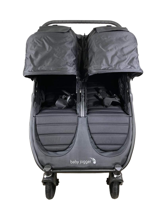 secondhand Baby Jogger City Mini 2 Double Stroller, Jet, 2022