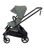 secondhand Bugaboo Dragonfly Bassinet and Seat Stroller, Black, Forest Green, Forest Green, 2023