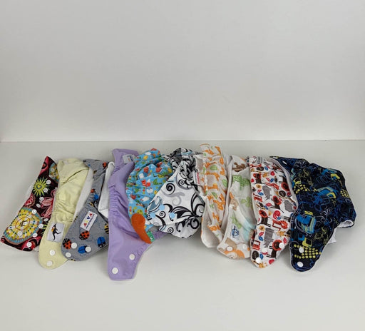 used BUNDLE Cloth Diapers