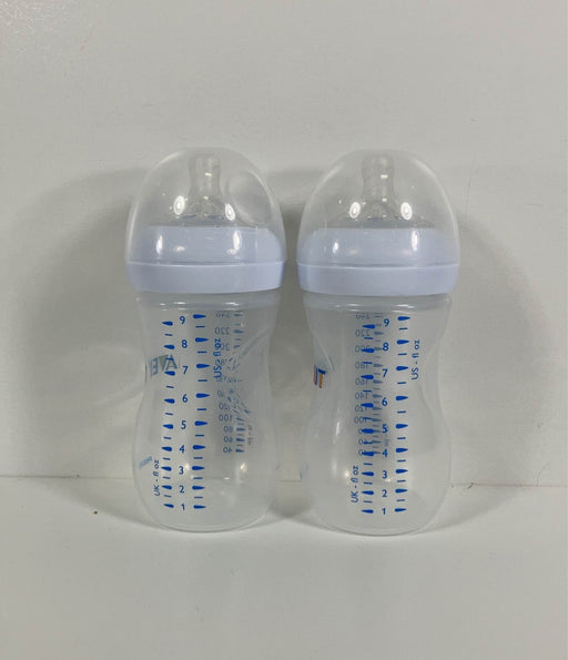 secondhand Philips Avent Natural Baby Bottles, 9oz, 2-Pack, Clear