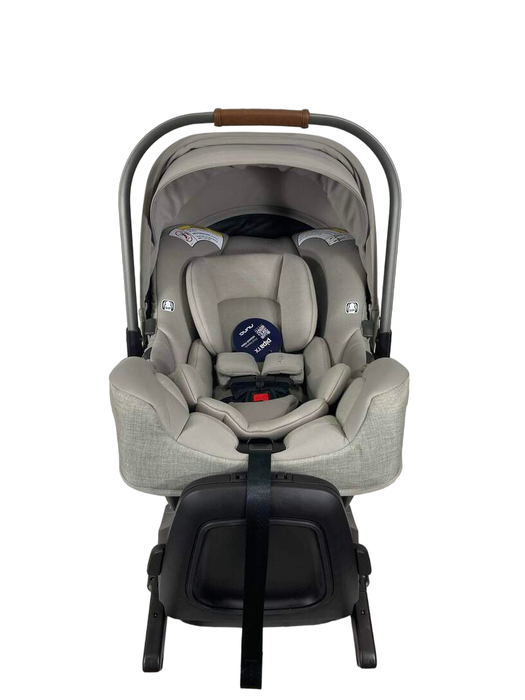 used Nuna PIPA rx Infant Car Seat with RELX Base, 2023, Hazelwood