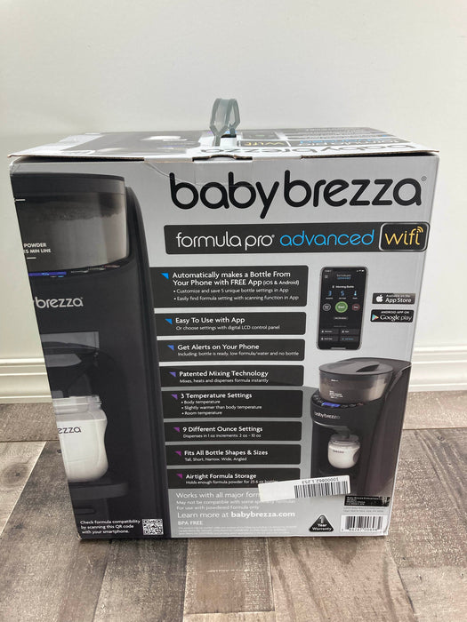 secondhand Baby Brezza Formula Pro Advanced WiFi Baby Formula Dispenser