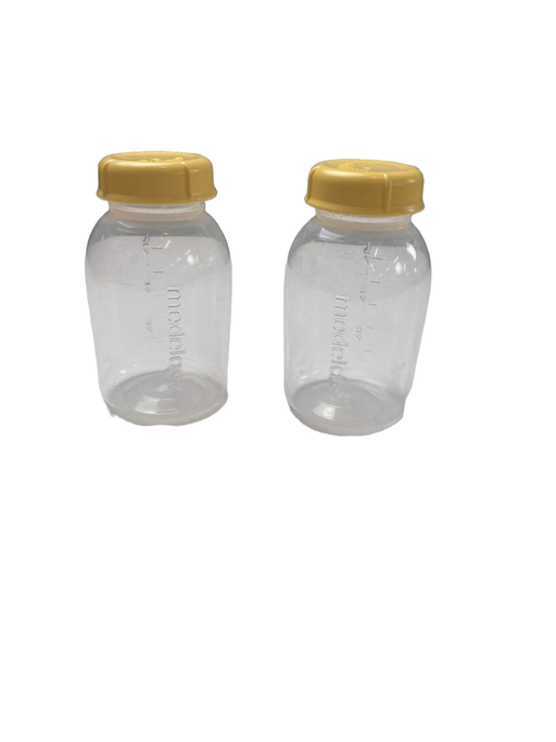 secondhand Medela Breast Milk Collection and Storage Bottles with Solid Lids - 6pk/5oz