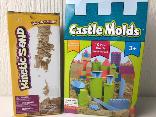 secondhand Kinetic Sand Set