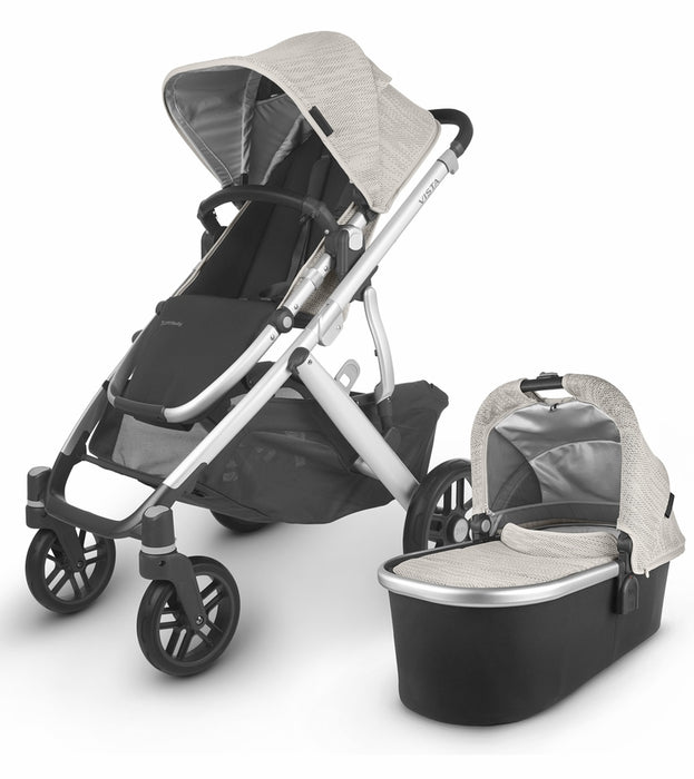 used UPPAbaby VISTA V2 Stroller, 2020, Sierra (Dune Knit)